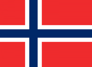 Flagge von Norwegen